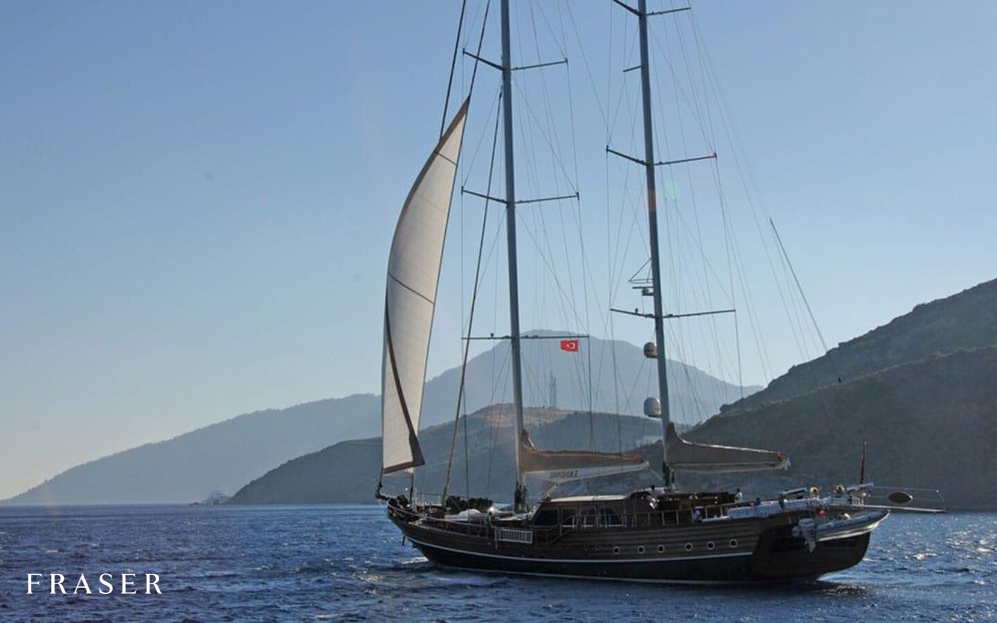 Aboard CARPE DIEM V a 154ft (47m) luxury sailing yacht , built by KOYUNBABA BOAT MANUFACTURING in 2012