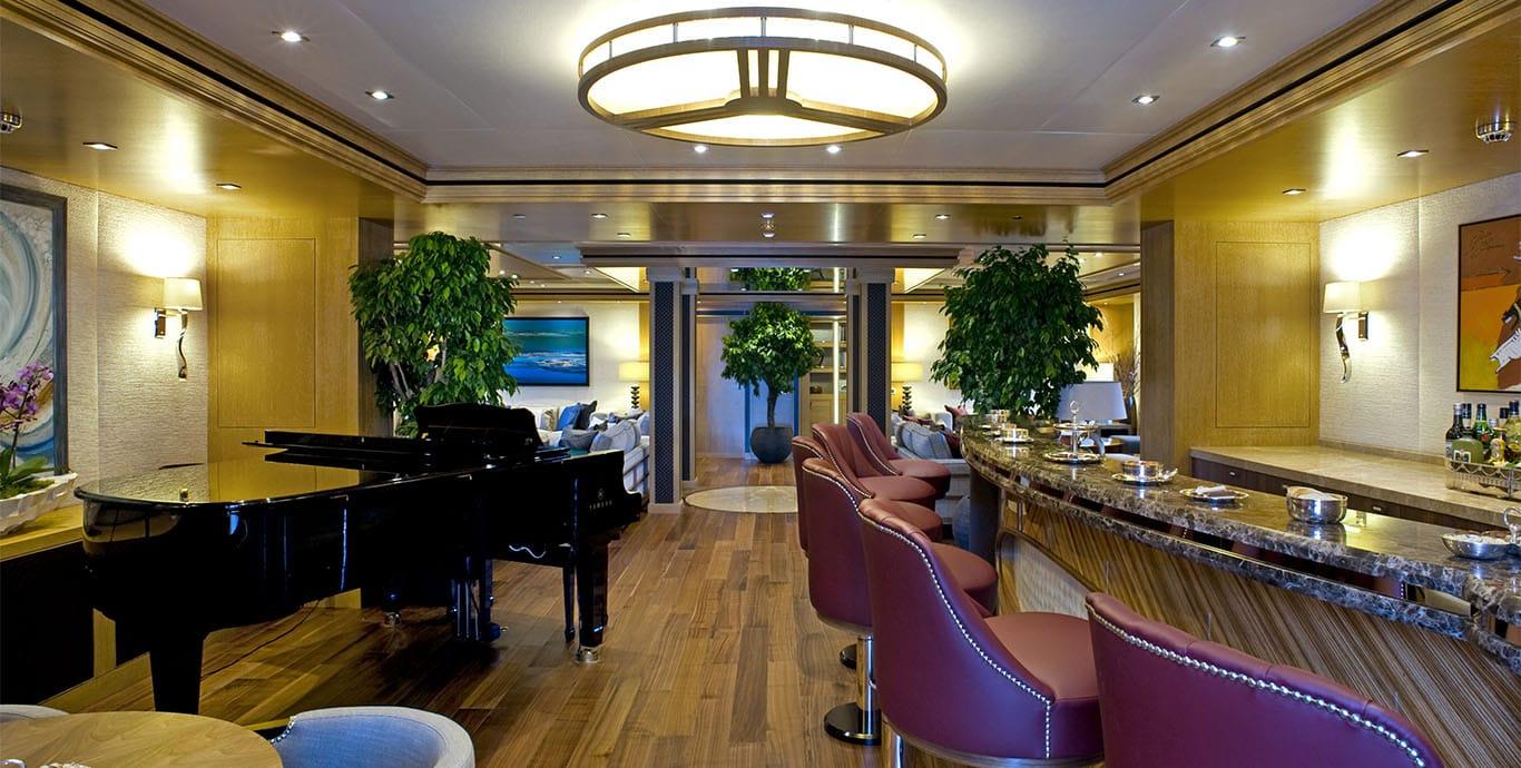 Aboard H3 a 345ft (105.26m) luxury motor yacht , built by OCEANCO in 2023