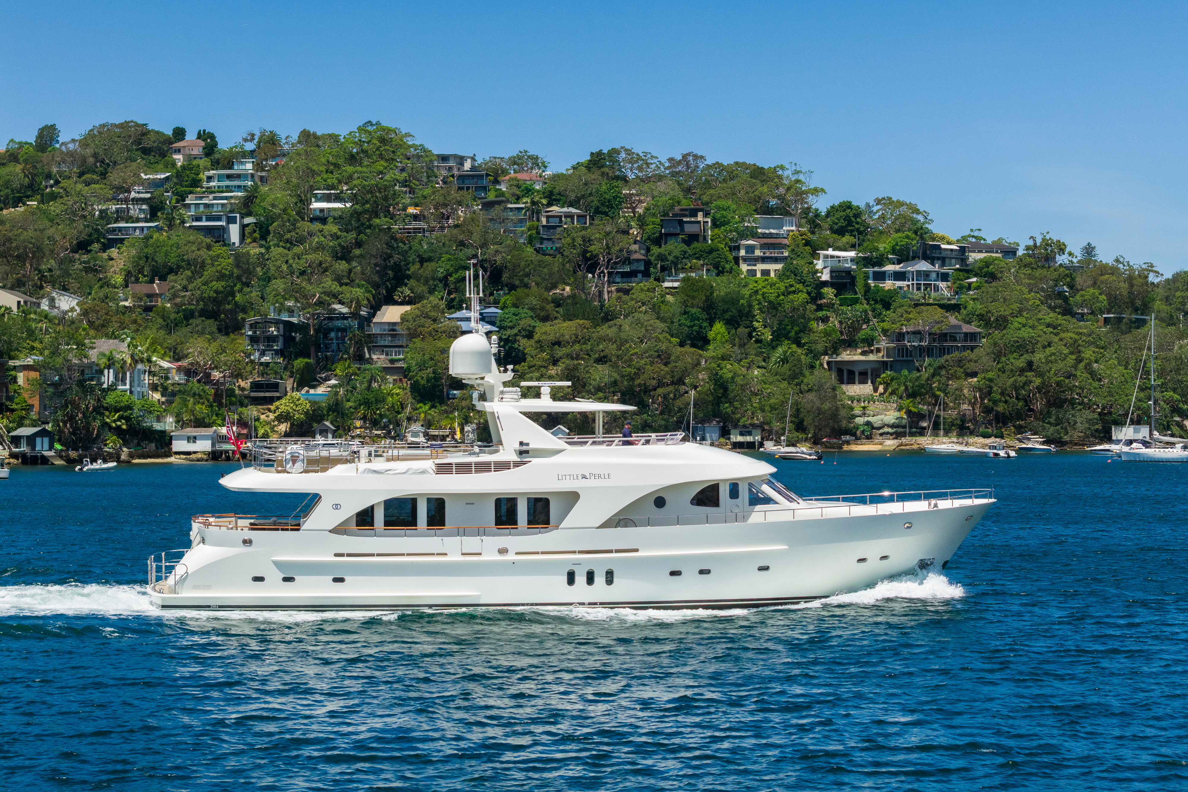 LITTLE PERLE motor yacht for Sale by Fraser Yachts, built by MOONEN SHIPYARD