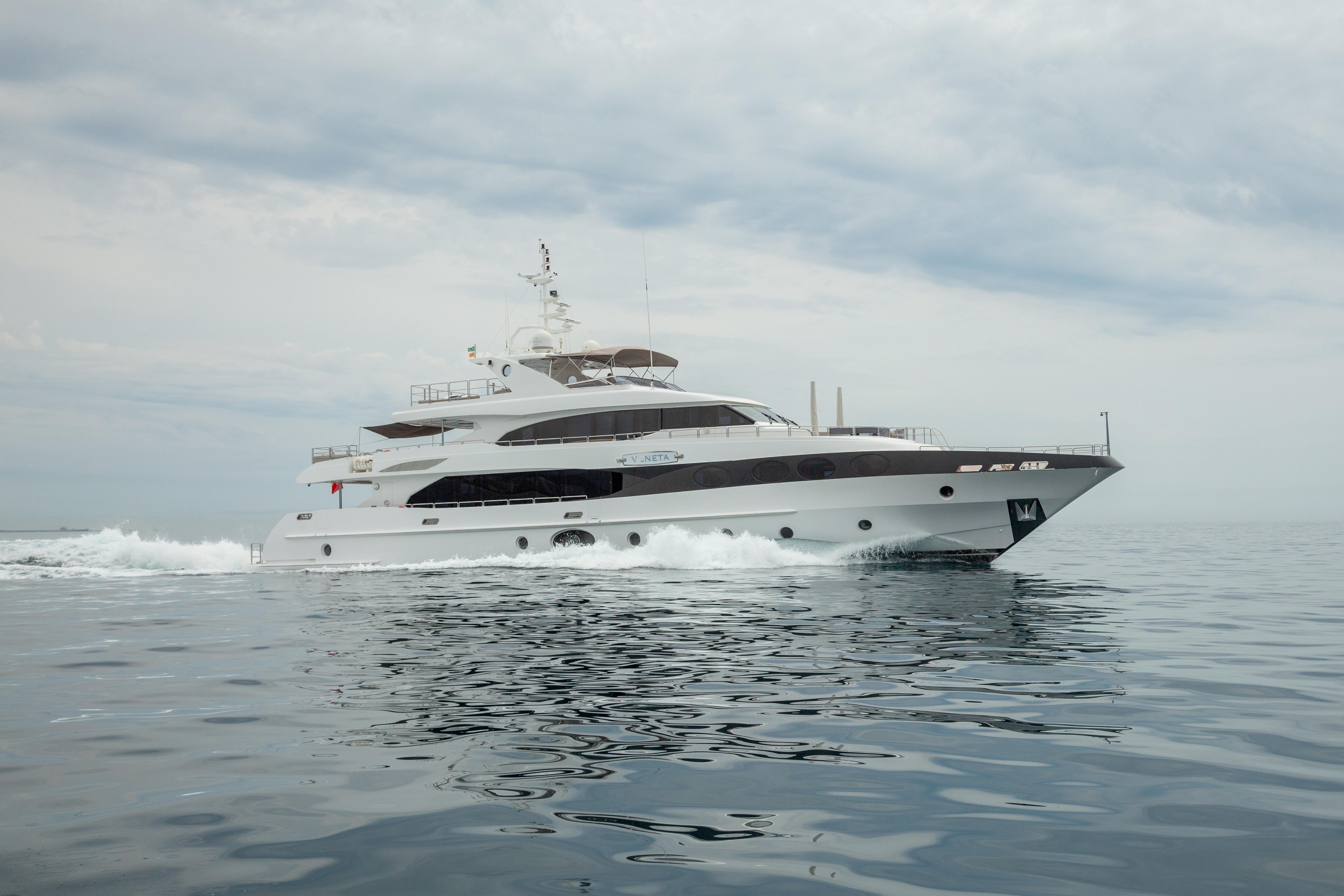 M motor yacht  by Fraser Yachts, built by GULF CRAFT