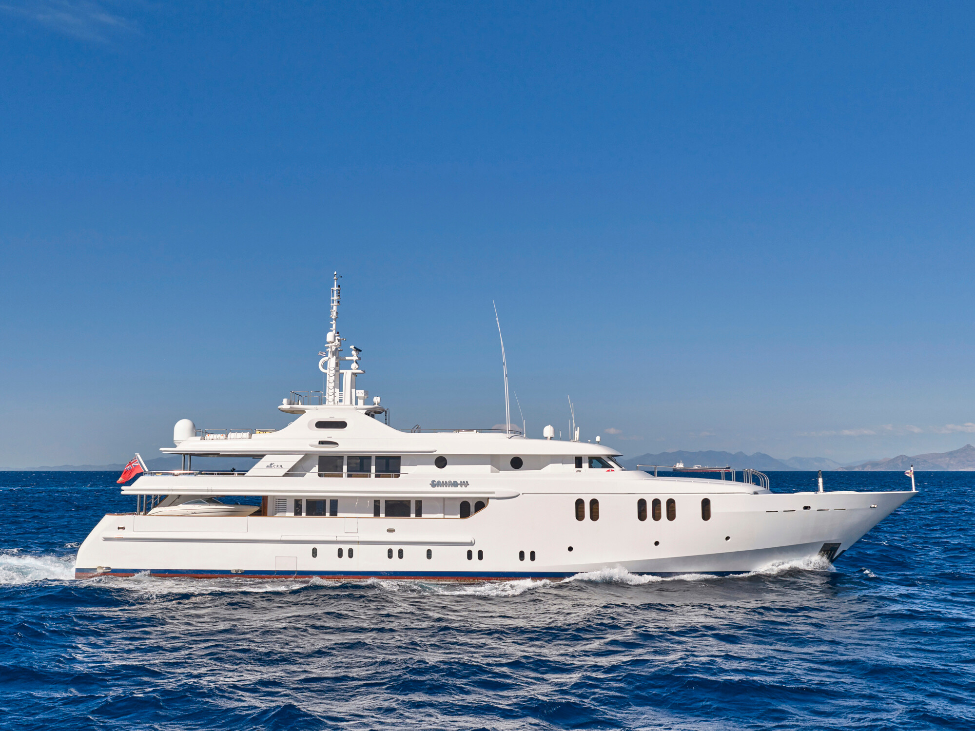 SAHAB IV motor yacht for Sale by Fraser Yachts, built by CRN