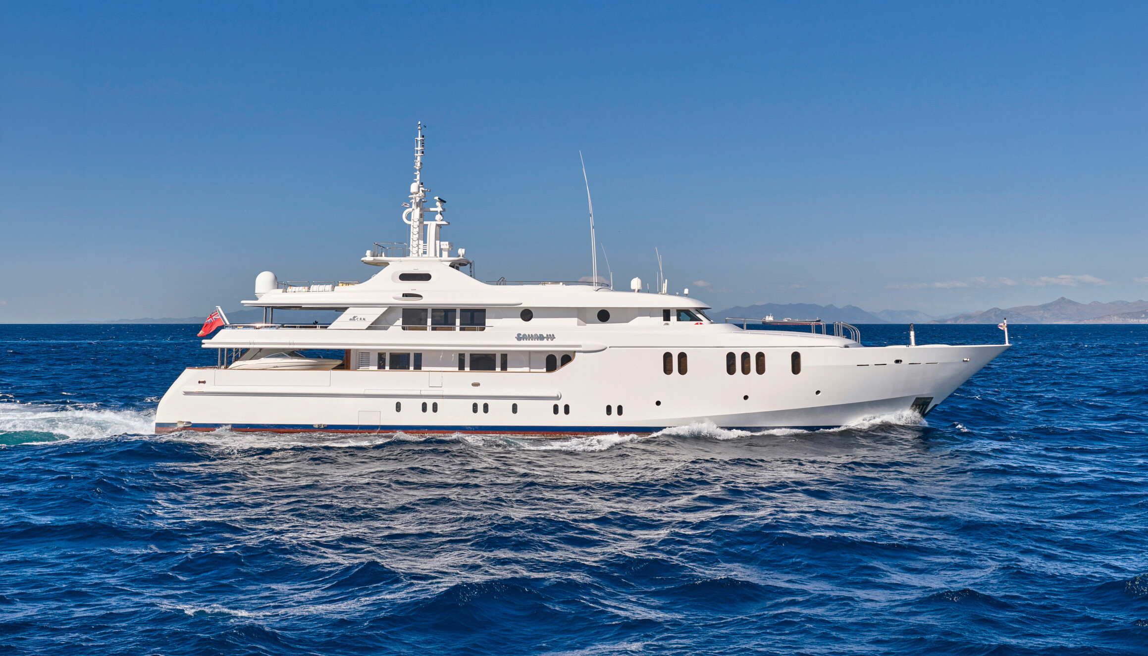 SAHAB IV motor yacht for Sale by Fraser Yachts, built by CRN