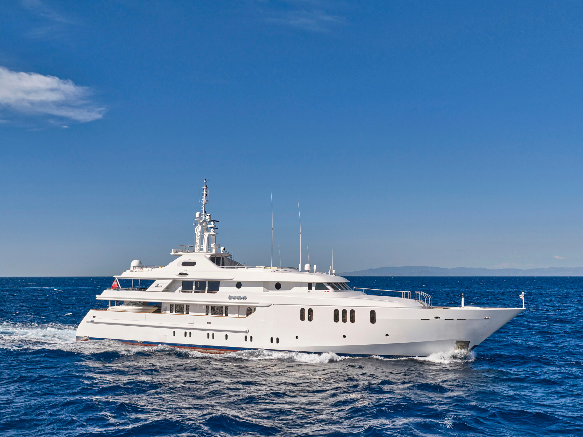 SAHAB IV motor yacht for Sale by Fraser Yachts, built by CRN