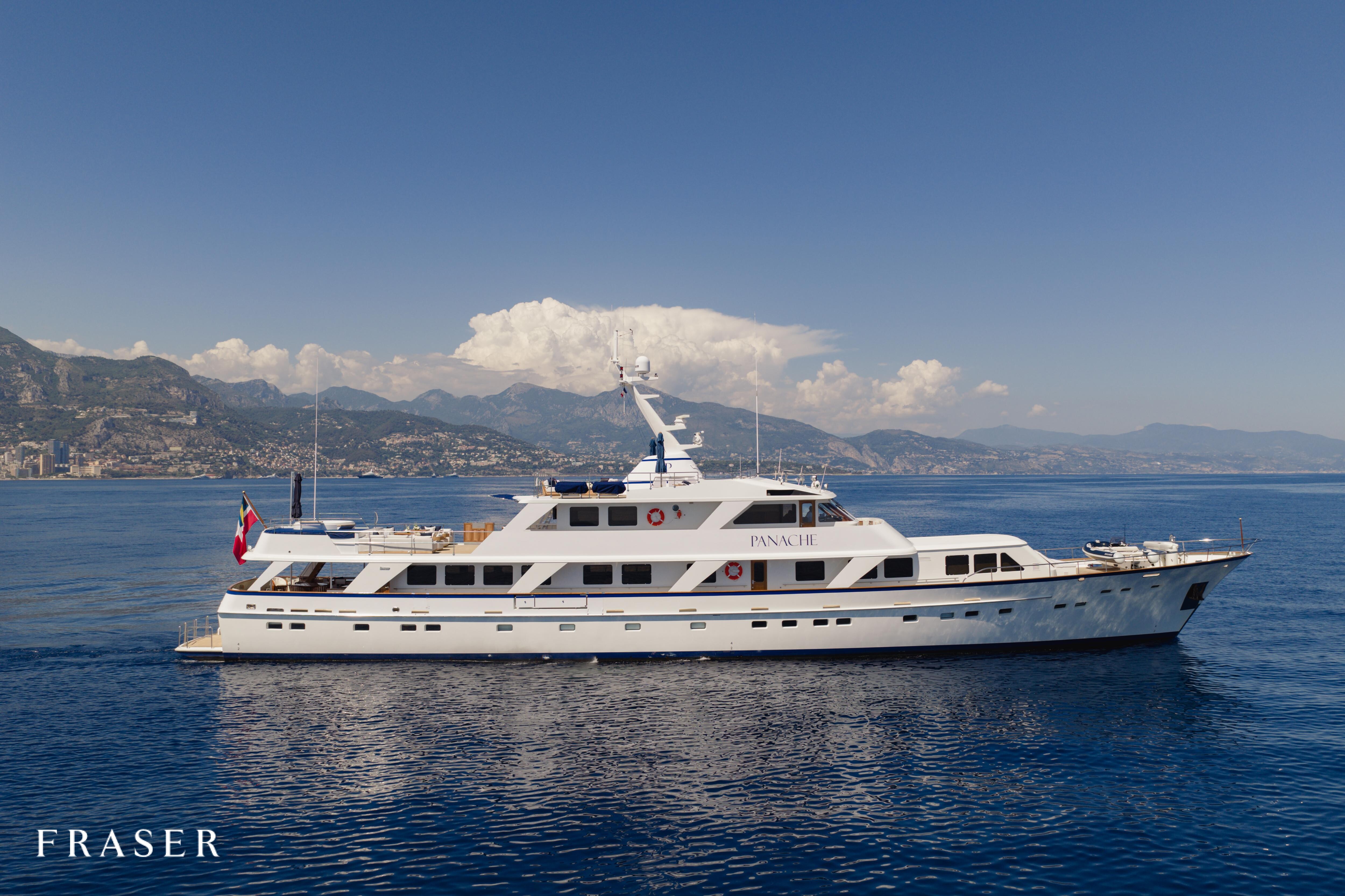 PANACHE motor yacht for Sale by Fraser Yachts, built by FEADSHIP