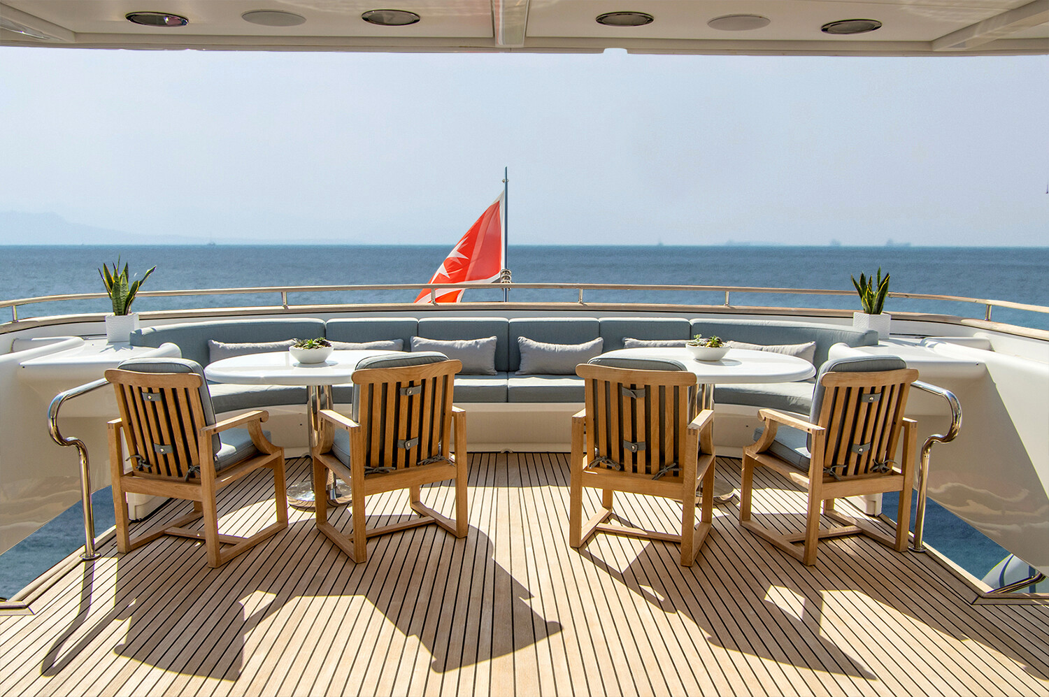Aboard JAAN a 138ft (42.06m) luxury motor yacht for Charter available with Fraser Yachts, built by INTERMARINE in 1997