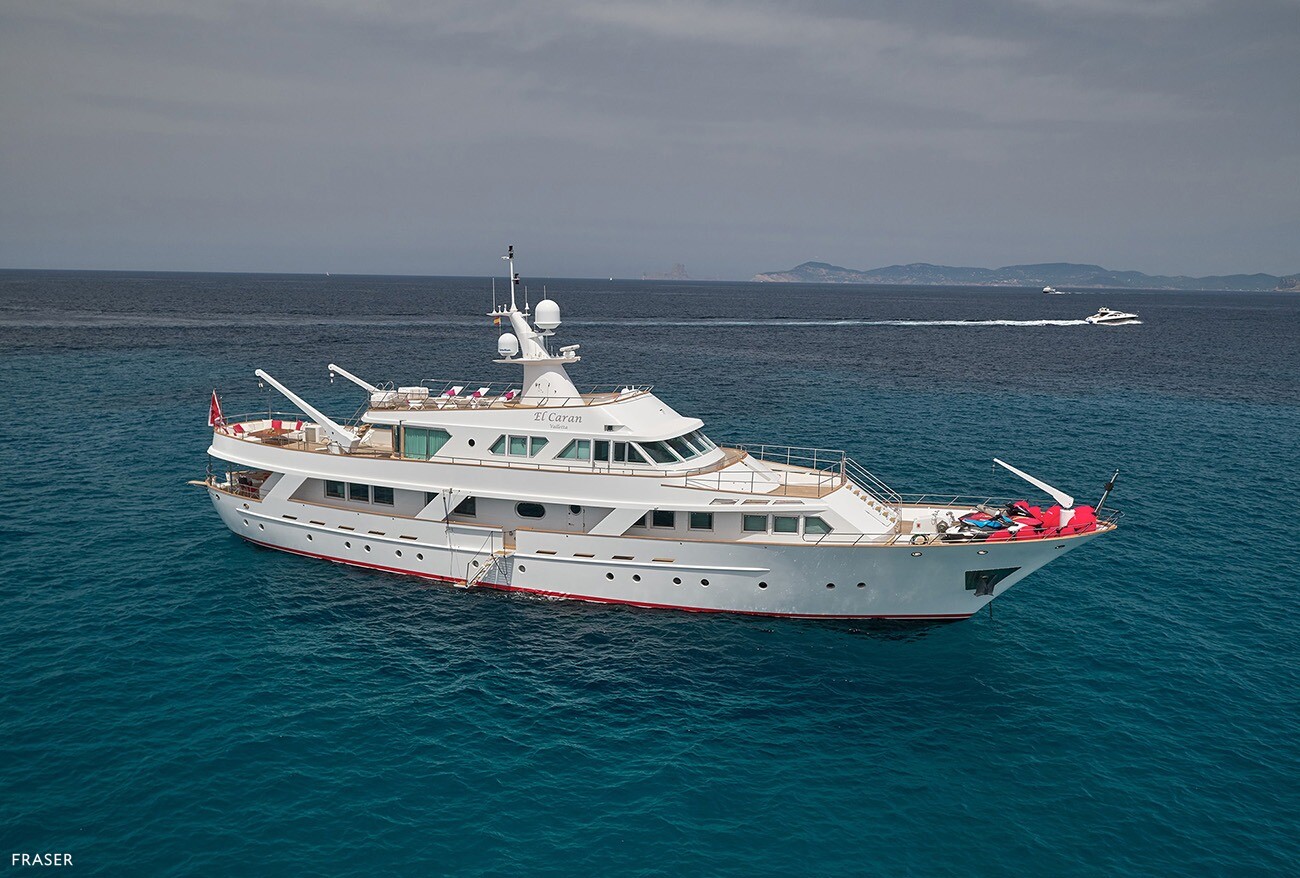 EL CARAN motor yacht for sale by FRASER, built by Benetti