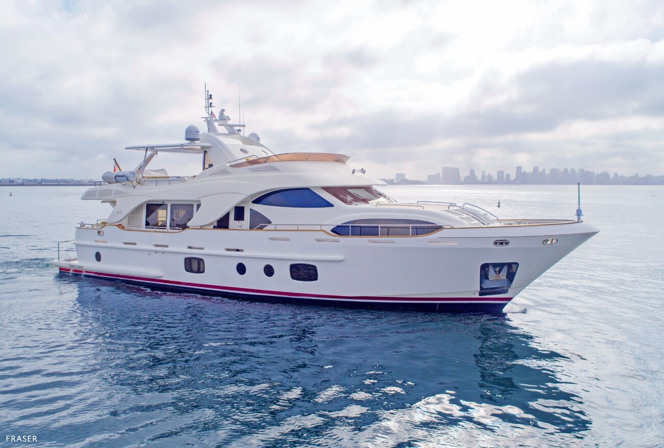 XOXO motor yacht for sale by FRASER, built by Benetti