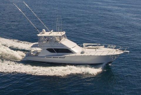 Aboard GAME HOG DOS a 60ft (18.34m) luxury motor yacht , built by HATTERAS in 1998