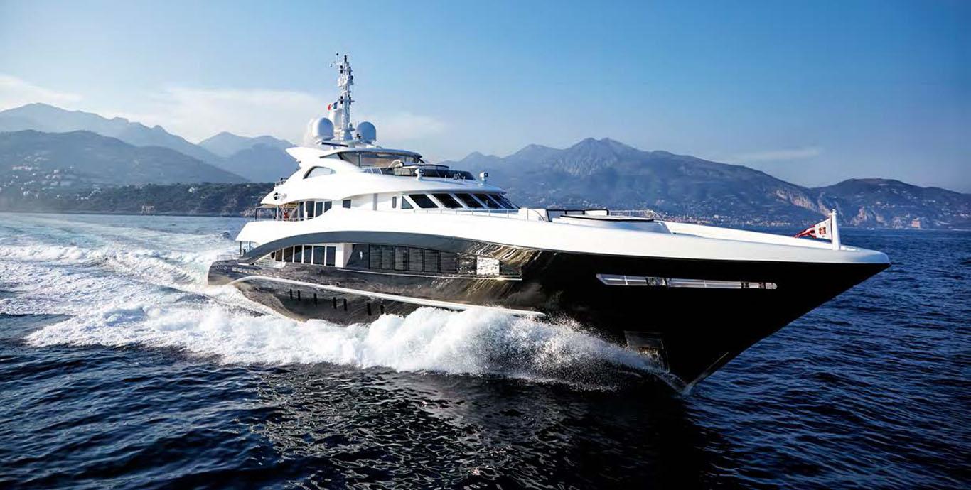 Aboard ROCKET a 163ft (49.8m) luxury motor yacht , built by HEESEN in 2011