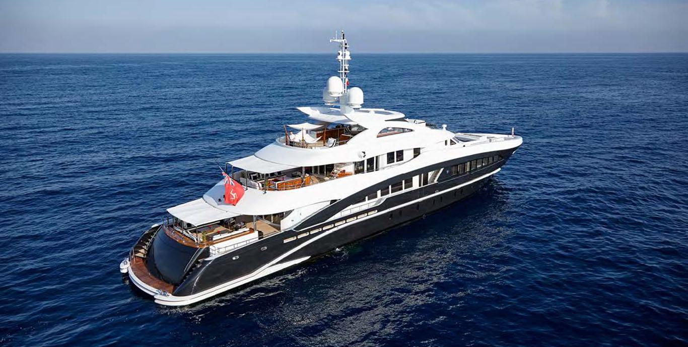Aboard ROCKET a 163ft (49.8m) luxury motor yacht , built by HEESEN in 2011
