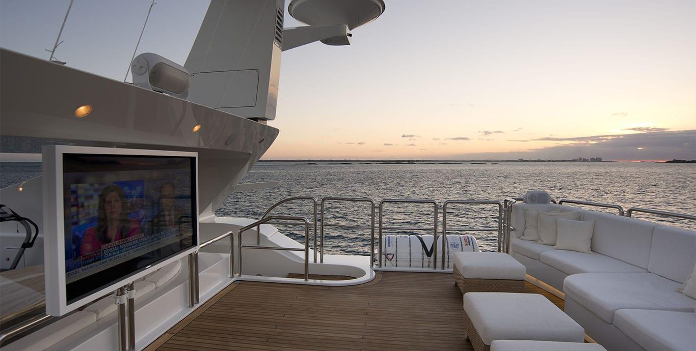 Aboard BARENTS a 164ft (49.99m) luxury motor yacht , built by BENETTI in 1999