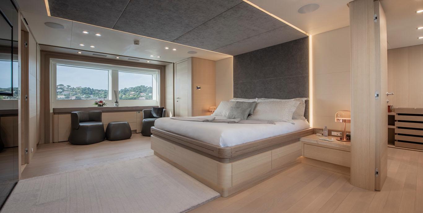 Aboard NEXT a 131ft (40m) luxury motor yacht , built by COLUMBUS YACHTS in 2015