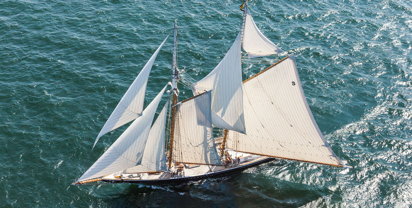 Aboard COLUMBIA a 141ft (43.03m) luxury sailing yacht for Sale & Charter available with Fraser Yachts, built by EASTERN SHIPBUILDING GROUP in 2014