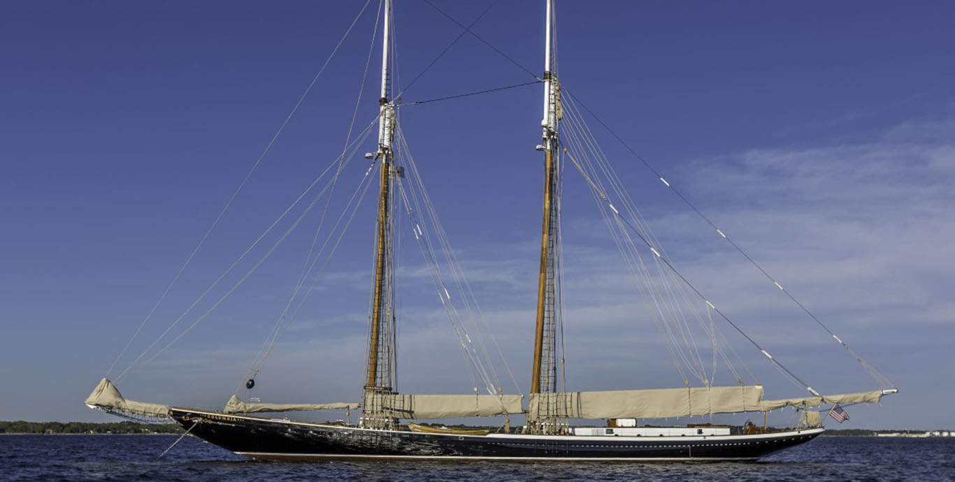 Aboard COLUMBIA a 141ft (43.03m) luxury sailing yacht for Sale & Charter available with Fraser Yachts, built by EASTERN SHIPBUILDING GROUP in 2014