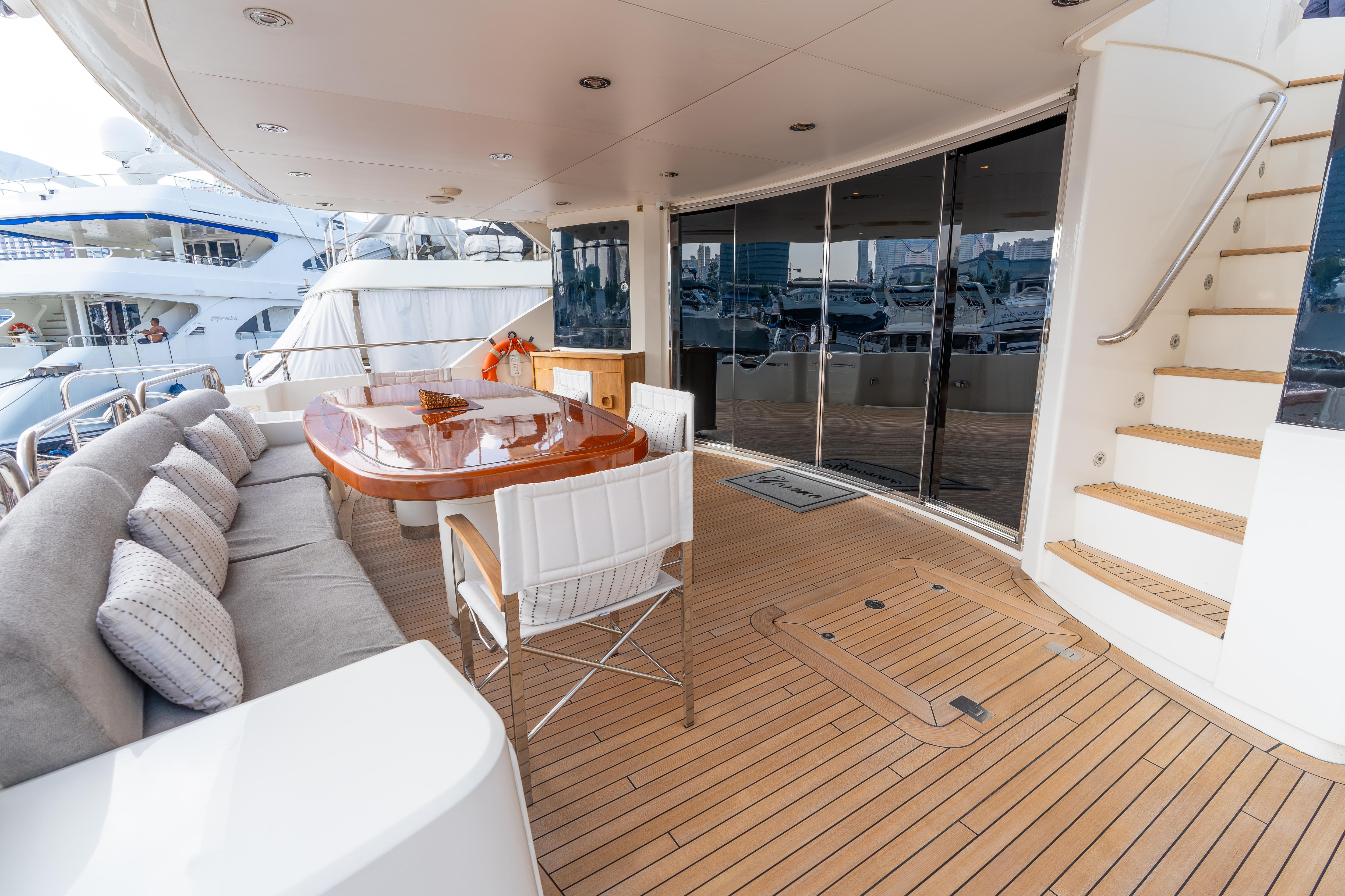 YVONNE motor yacht for Sale by Fraser Yachts, built by SUNSEEKER