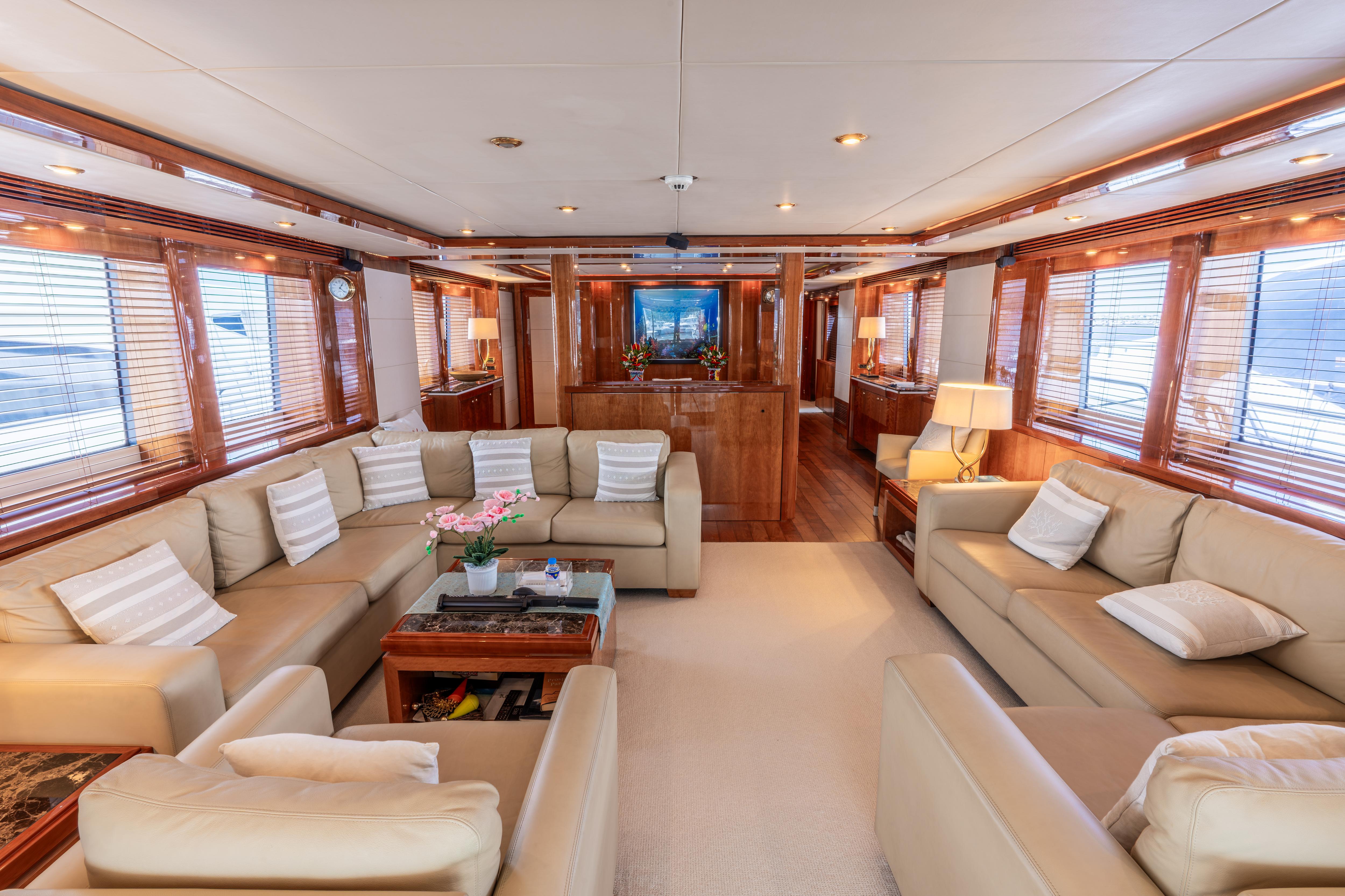 YVONNE motor yacht for Sale by Fraser Yachts, built by SUNSEEKER