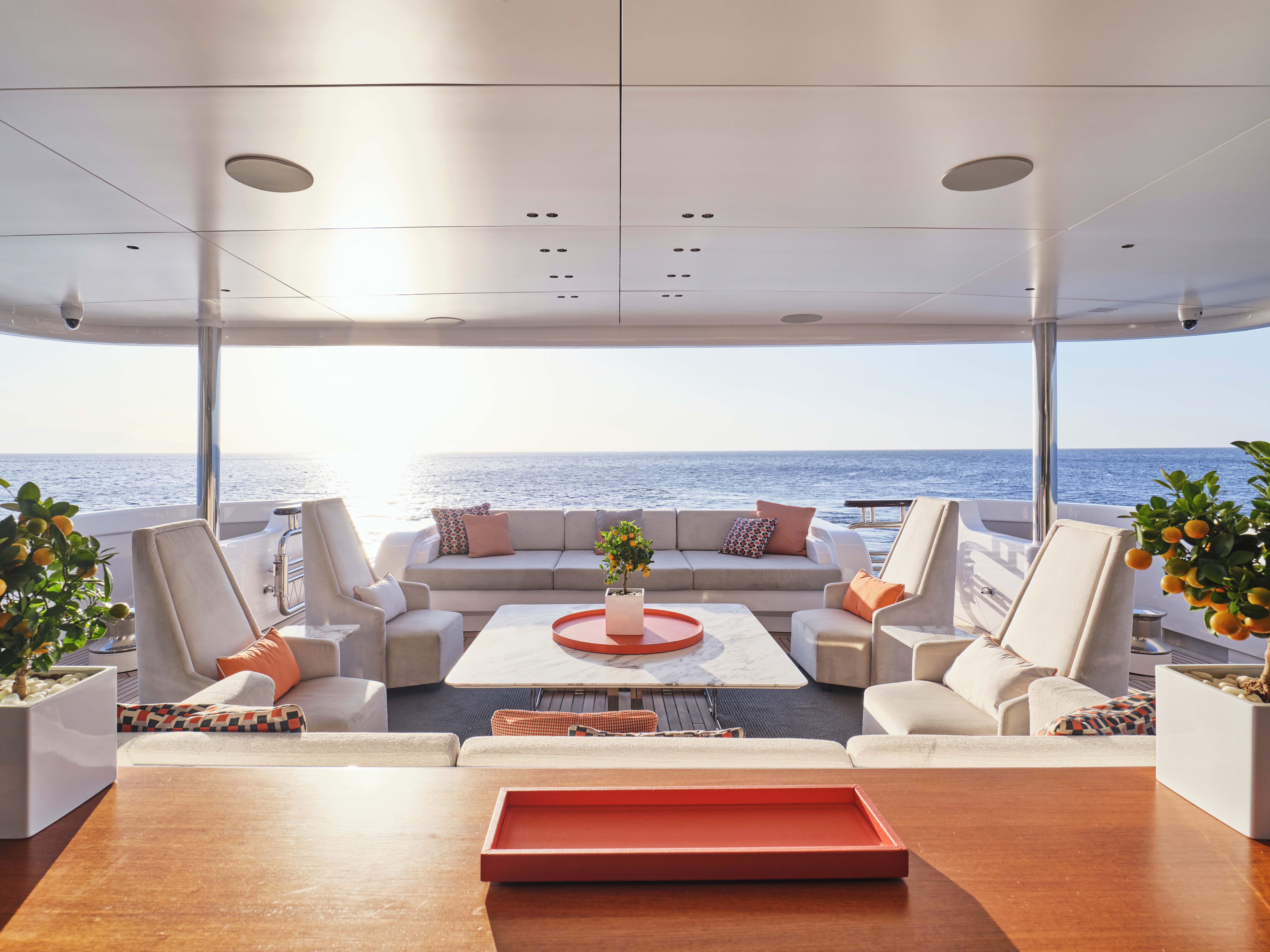 Aboard SEAHORSE a 173ft (53.01m) luxury motor yacht for Charter available with Fraser Yachts, built by AMELS in 1999