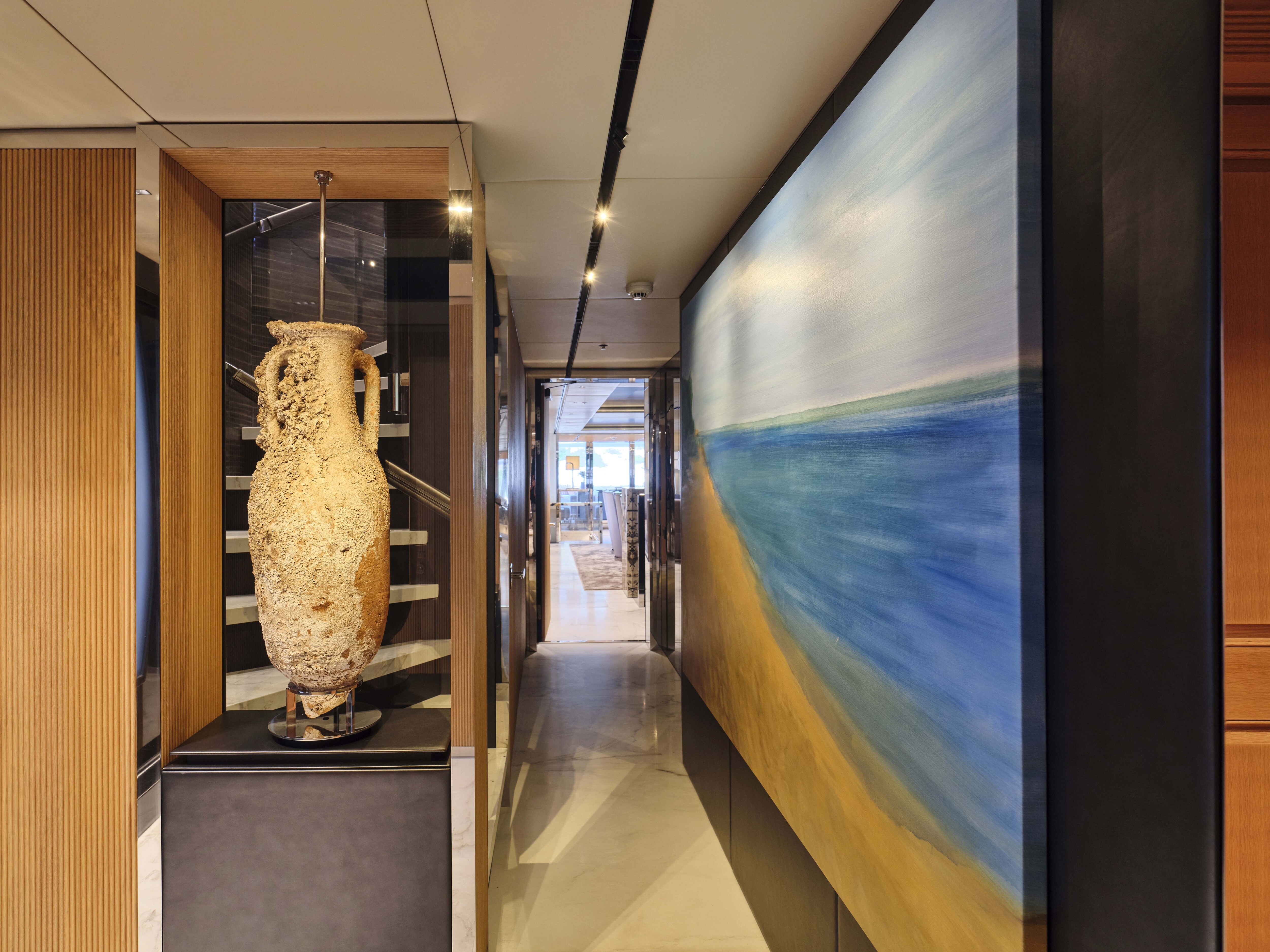 Aboard SEAHORSE a 173ft (53.01m) luxury motor yacht for Charter available with Fraser Yachts, built by AMELS in 1999