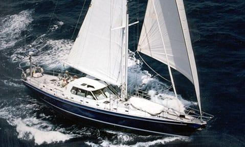 Aboard MAYA a 70ft (21.34m) luxury sailing yacht , built by MCMULLEN & WING in 1995