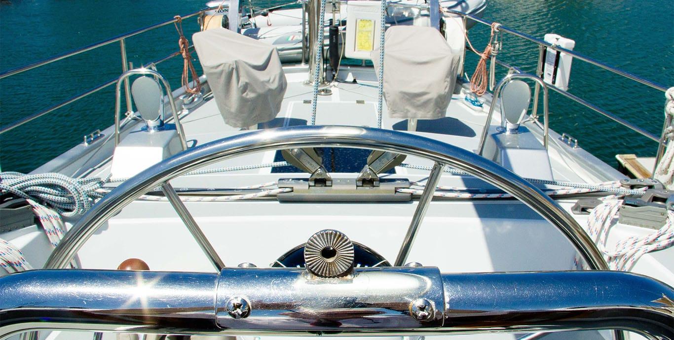 Aboard MAYA a 70ft (21.34m) luxury sailing yacht , built by MCMULLEN & WING in 1995