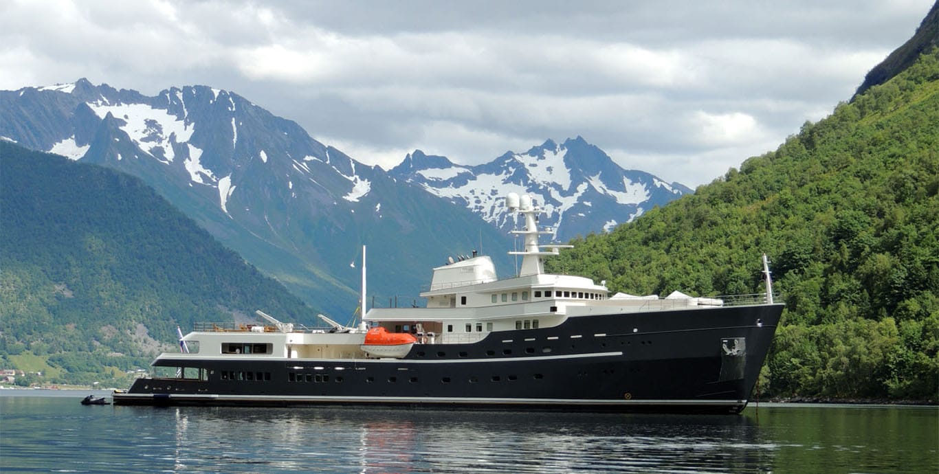 Aboard LEGEND a 253ft (77.4m) luxury motor yacht , built by IHC/ICON in 1974