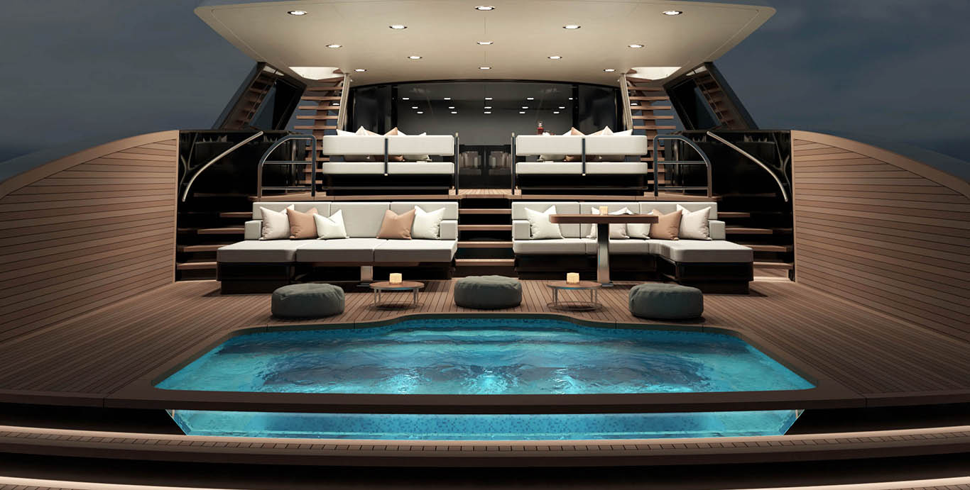 Aboard PROJECT ATALAY a 164ft (50m) luxury motor yacht for Sale available with Fraser Yachts, built by CUSTOM in 2026