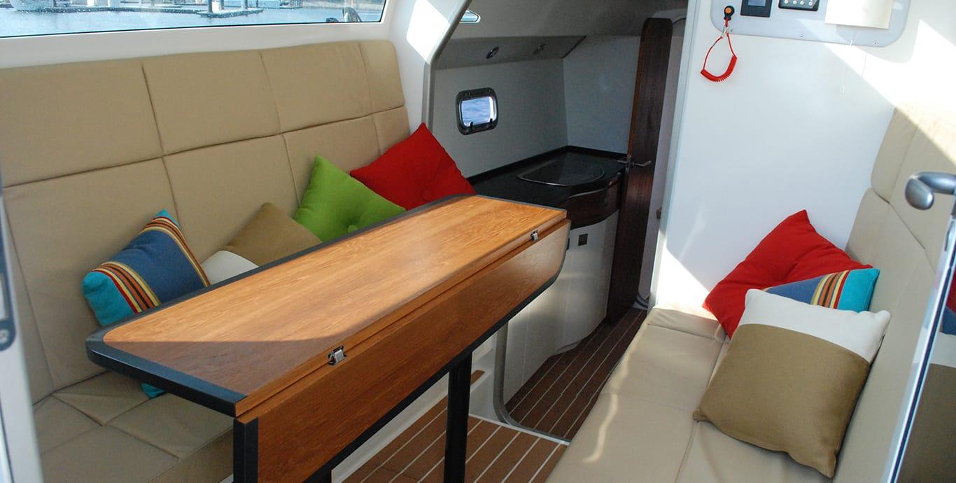 Aboard VAMONOS a 45ft (13.72m) luxury sailing yacht , built by WESTERLY MARINE in 2012