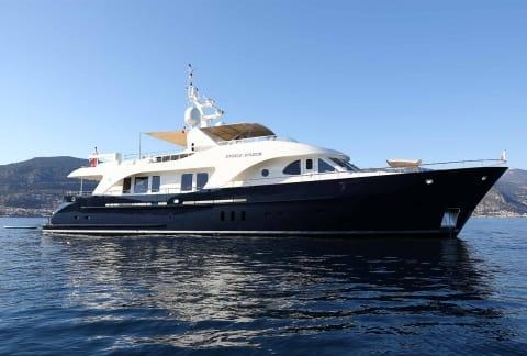 Aboard WAIRUA a 99ft (30.4m) luxury motor yacht , built by MOONEN SHIPYARD in 2008