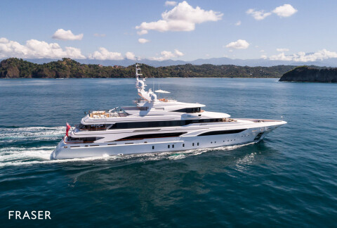 FORMOSA motor yacht for charter by FRASER, built by Benetti