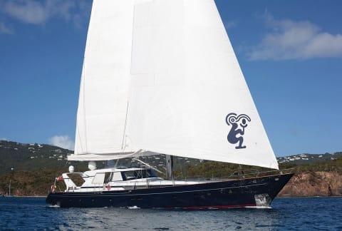 Aboard MANUTARA a 115ft (35.05m) luxury sailing yacht , built by VALDETTARO in 1994