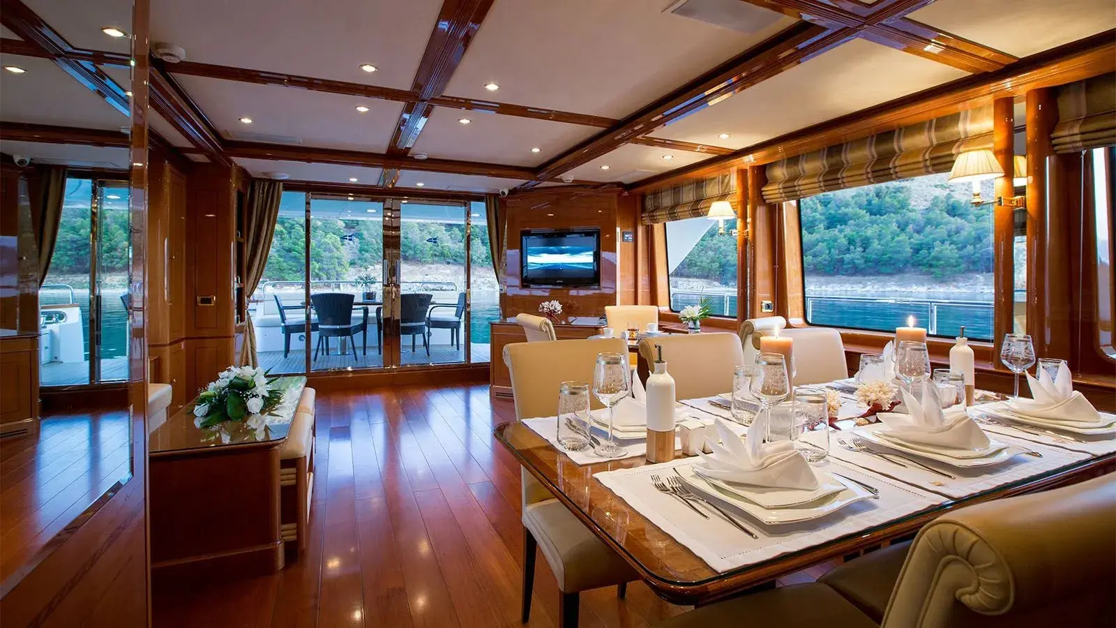REBECCA V motor yacht  by Fraser Yachts, built by BENETTI