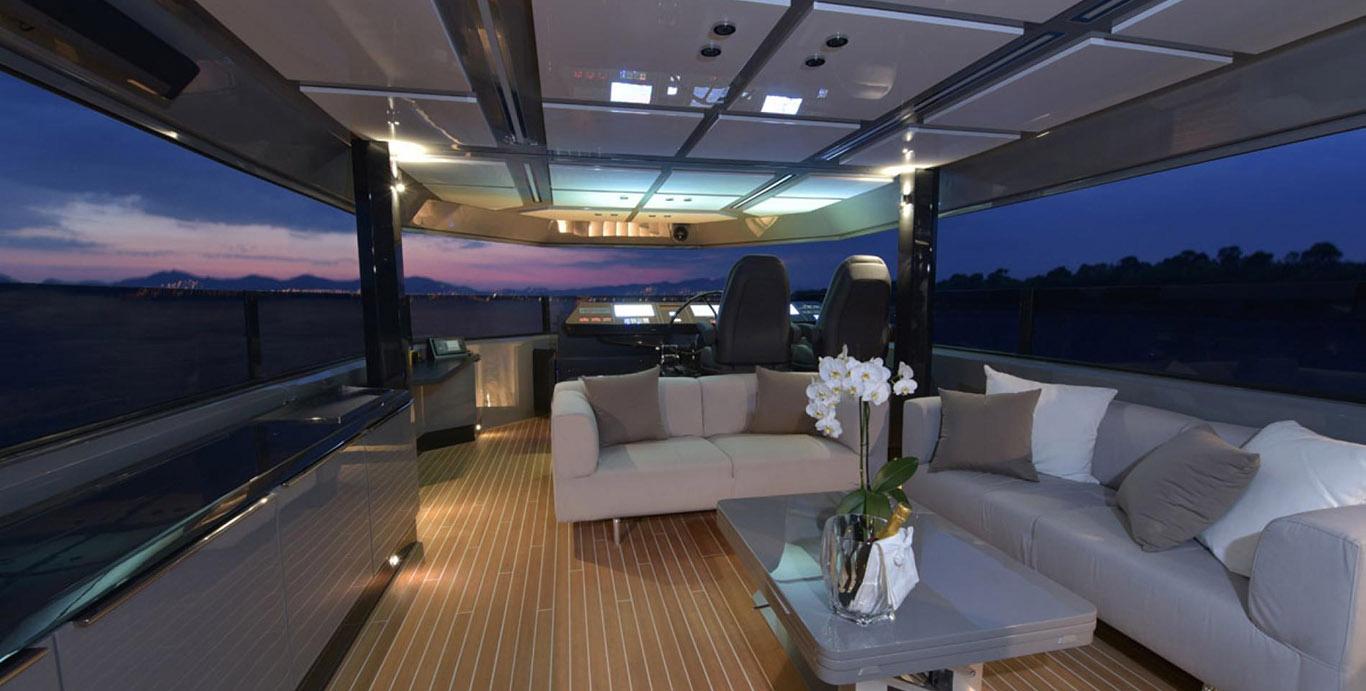 Aboard ANGEL2 a 101ft (31.06m) luxury motor yacht , built by ARCADIA YACHTS in 2017