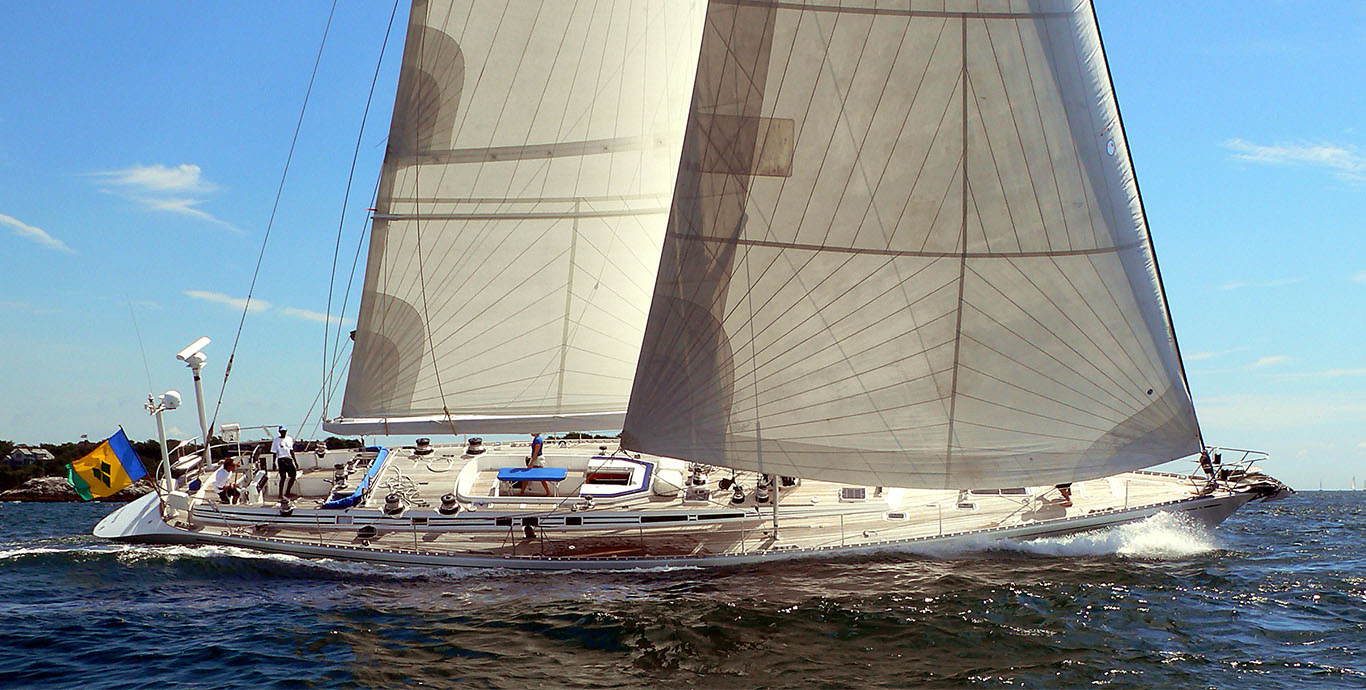 Aboard DREAMLAND a 86ft (26.21m) luxury sailing yacht , built by NAUTOR’S SWAN in 1990