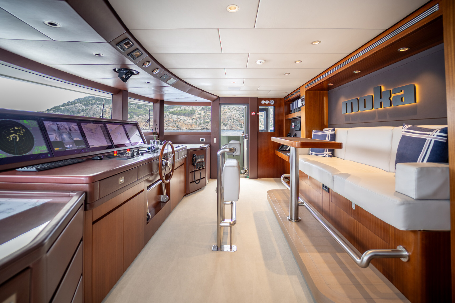 MOKA motor yacht  by Fraser Yachts, built by SANLORENZO