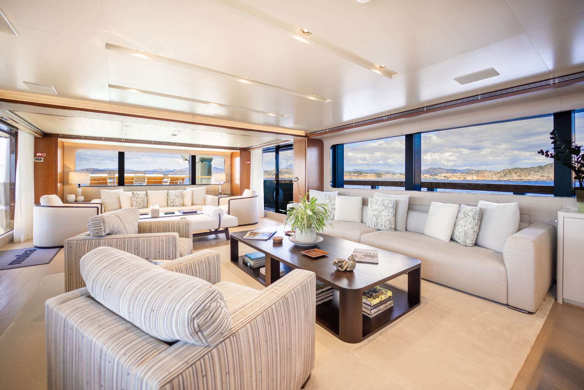 MOKA motor yacht  by Fraser Yachts, built by SANLORENZO