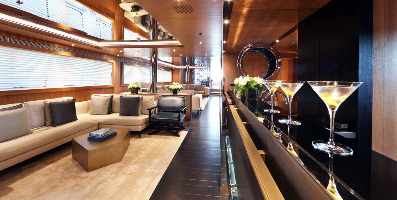 Aboard BEATRIX a 164ft (50m) luxury motor yacht for Charter available with Fraser Yachts, built by CANTIERI DI TERMOLI in 2015