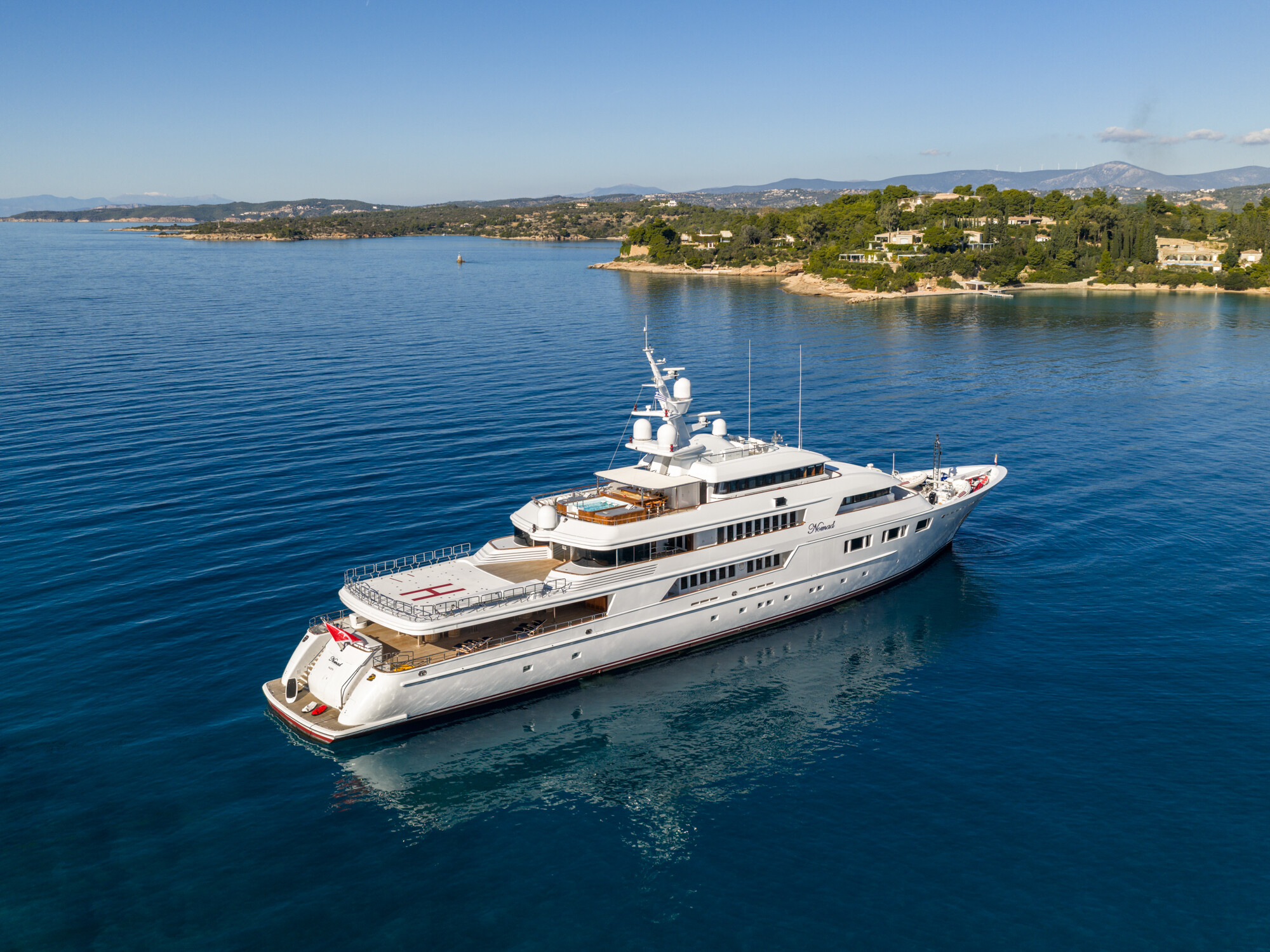 NOMAD motor yacht for Charter by Fraser Yachts, built by OCEANFAST YACHTS