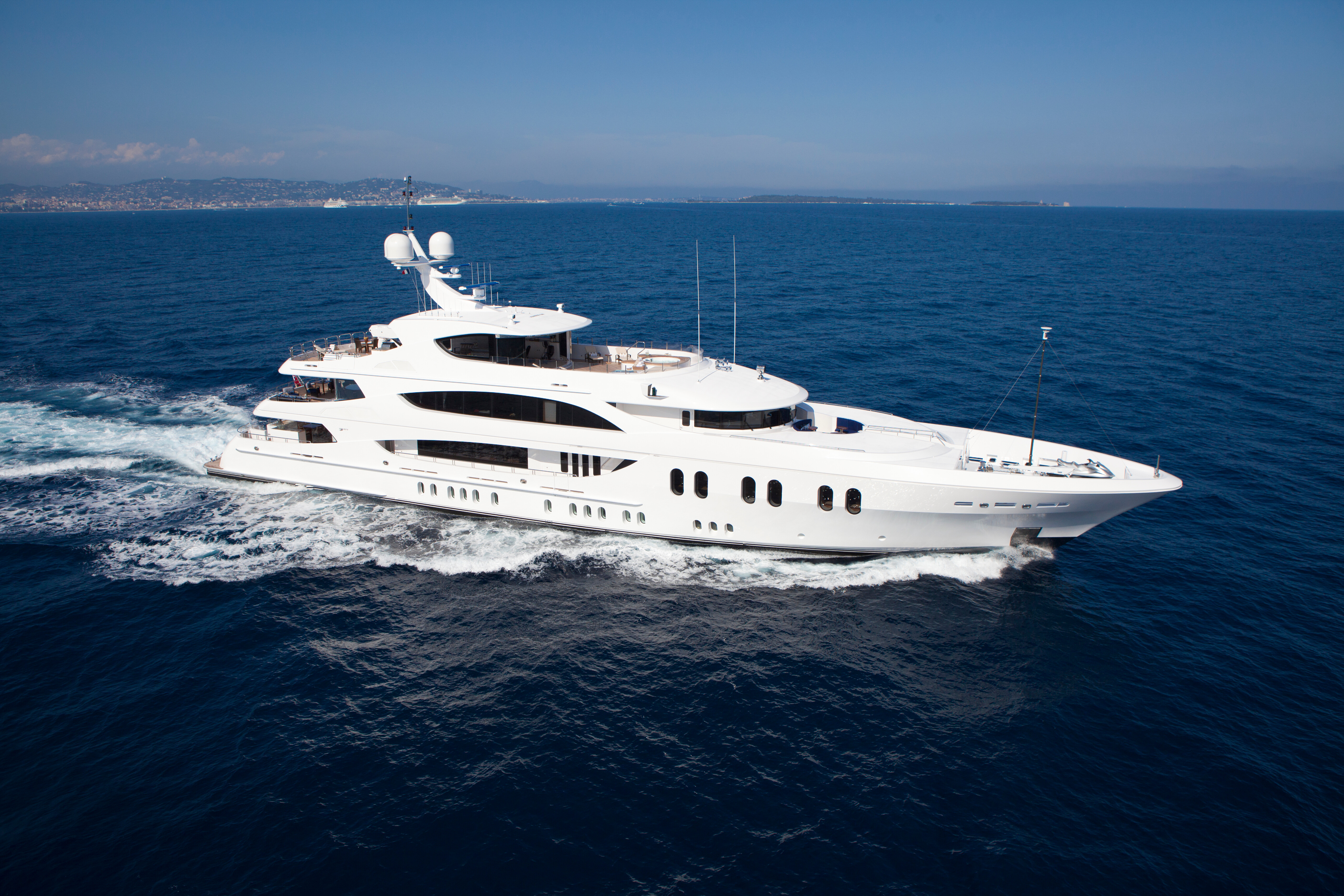 Aboard LIBERTY a 187ft (57.05m) luxury motor yacht for Sale & Charter available with Fraser Yachts, built by TRINITY YACHTS in 2012