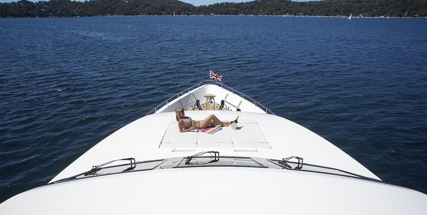 Aboard HILLSY a 98ft (29.86m) luxury motor yacht , built by MONTE FINO in 2001