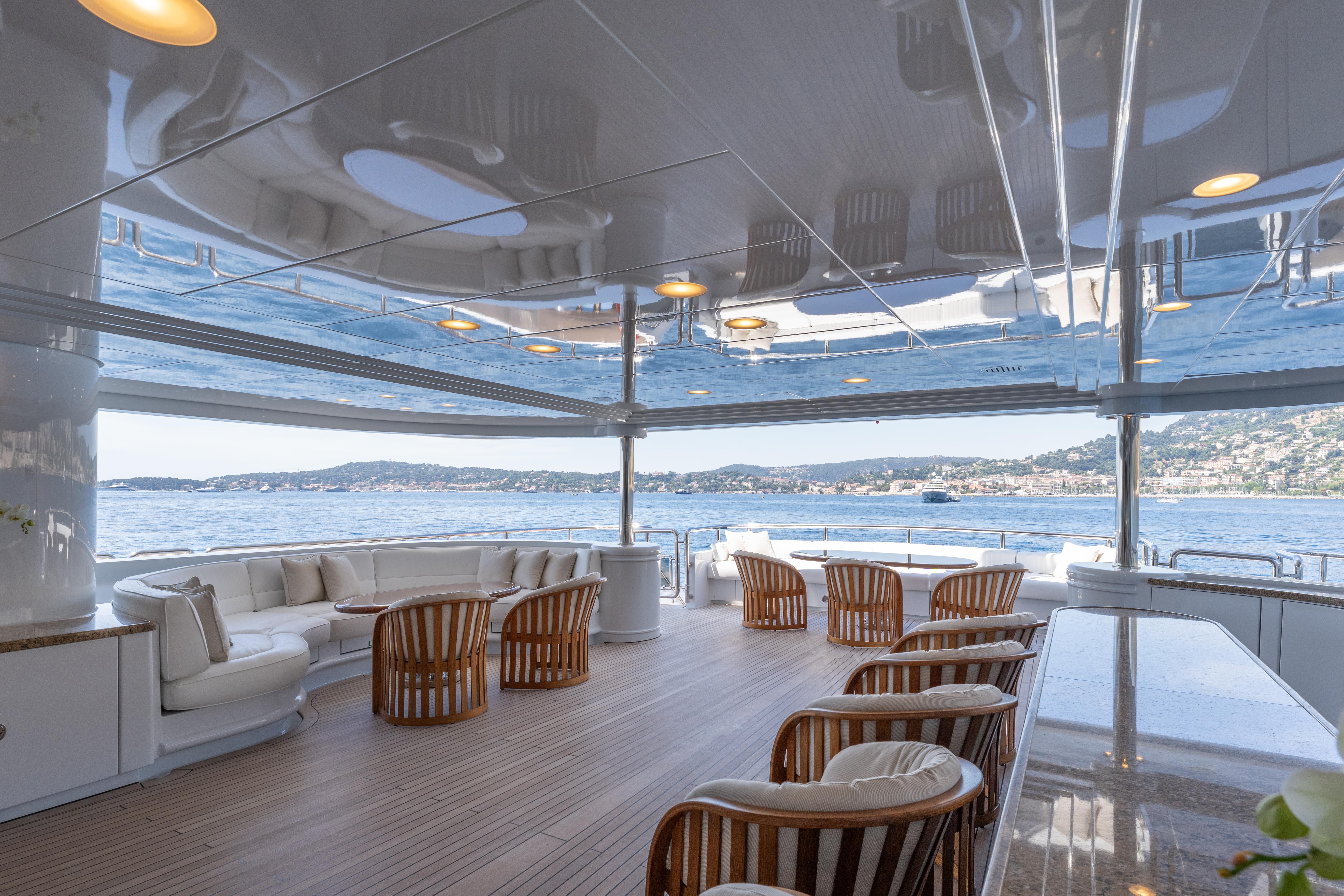 APOGEE motor yacht for Charter by Fraser Yachts, built by CODECASA