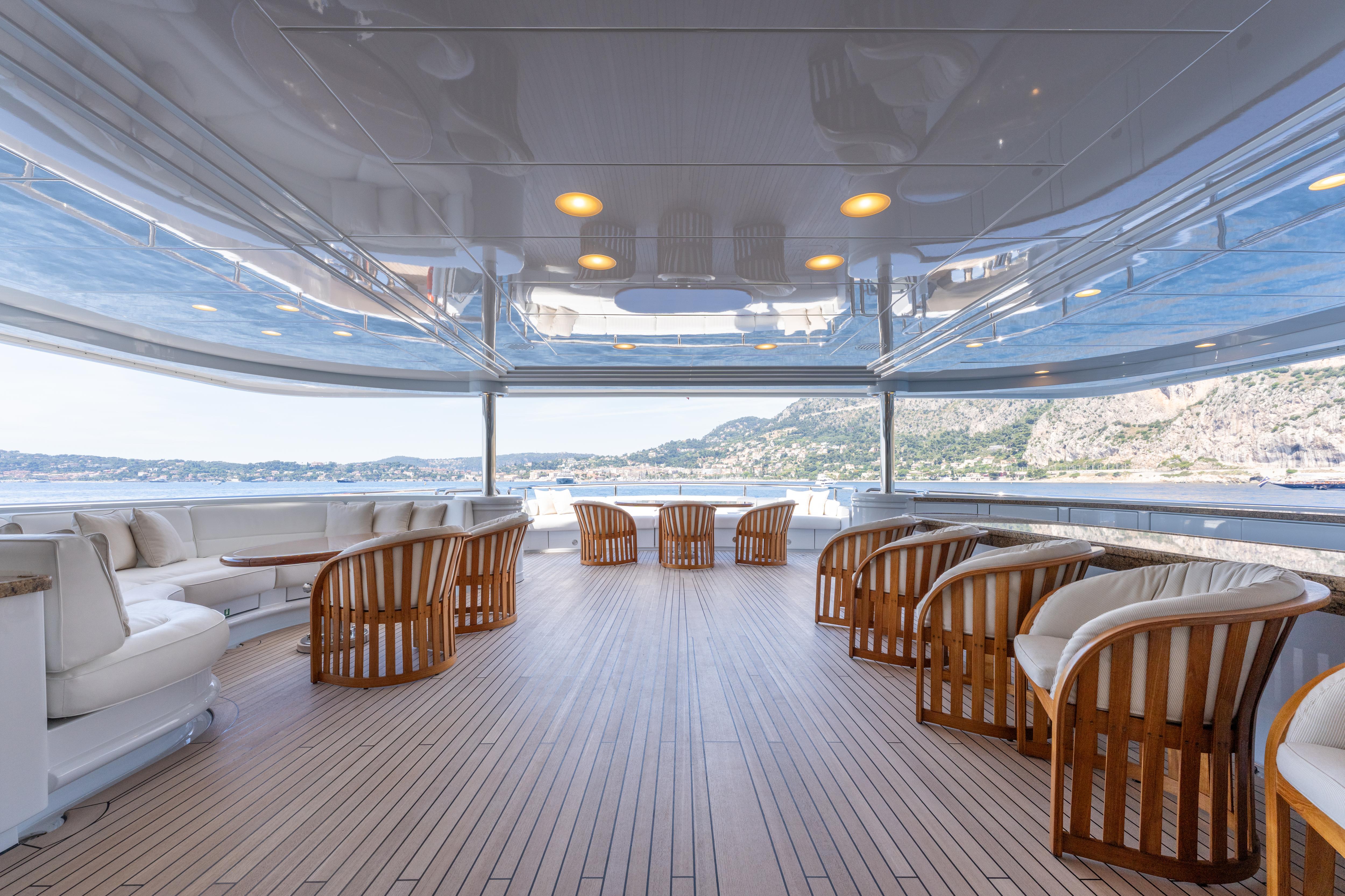 APOGEE motor yacht for Charter by Fraser Yachts, built by CODECASA