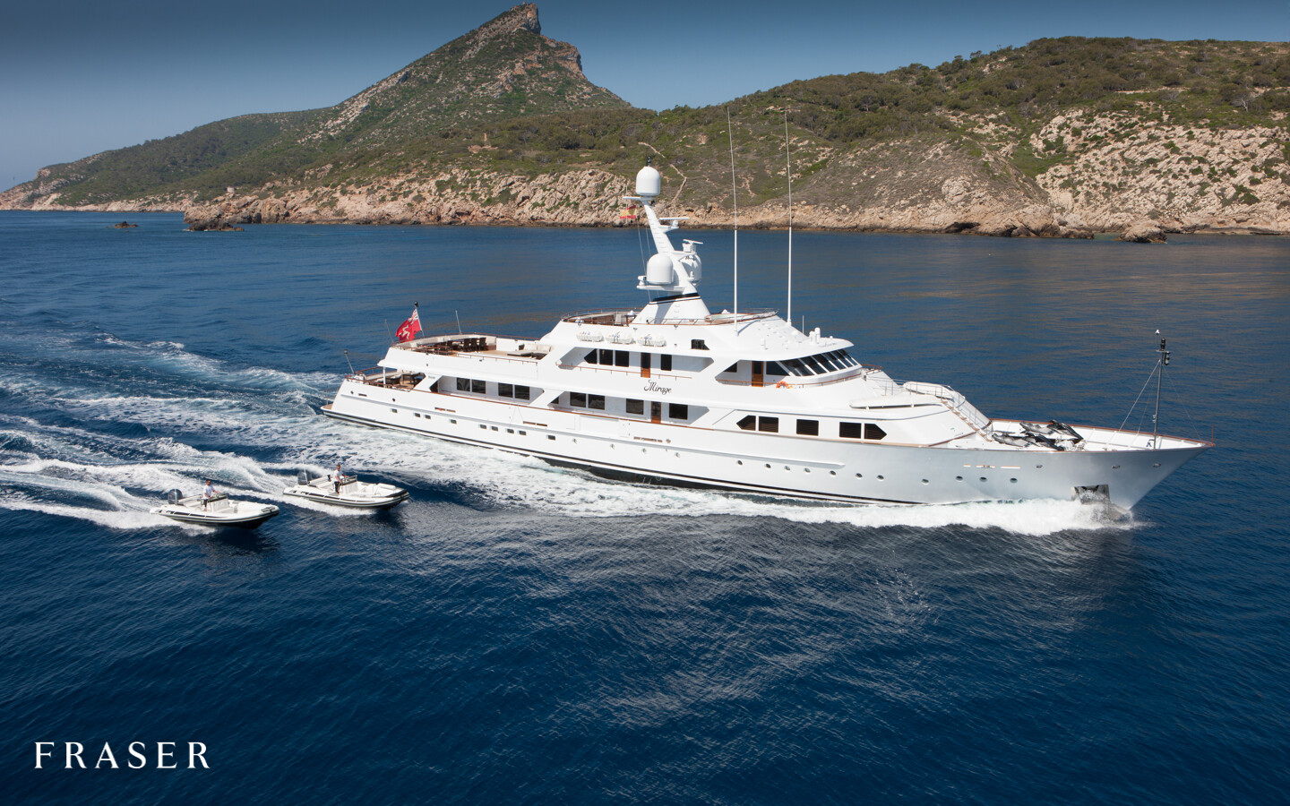 MIRAGE motor yacht  by Fraser Yachts, built by FEADSHIP