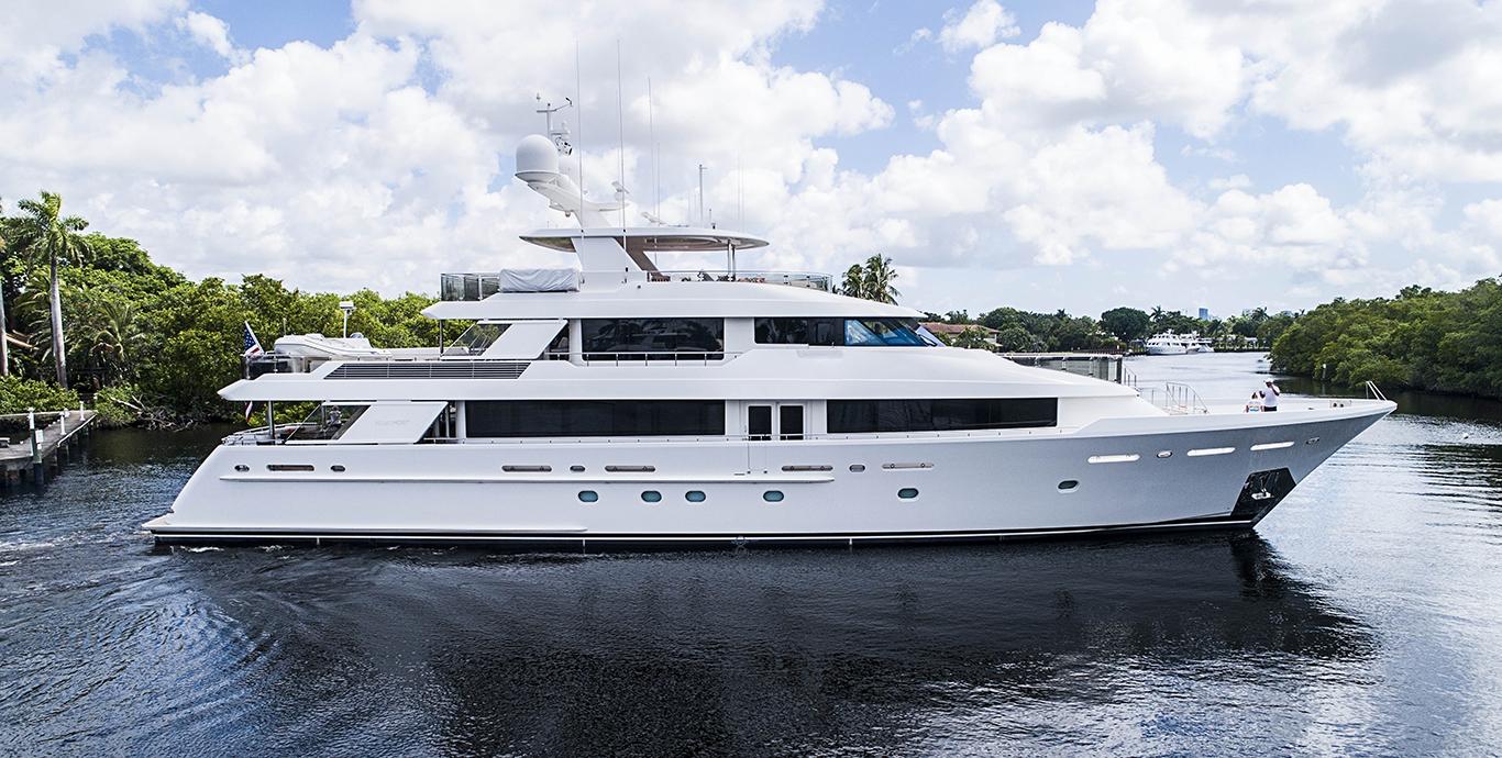 Aboard DRILLER a 130ft (39.7m) luxury motor yacht , built by WESTPORT in 2012