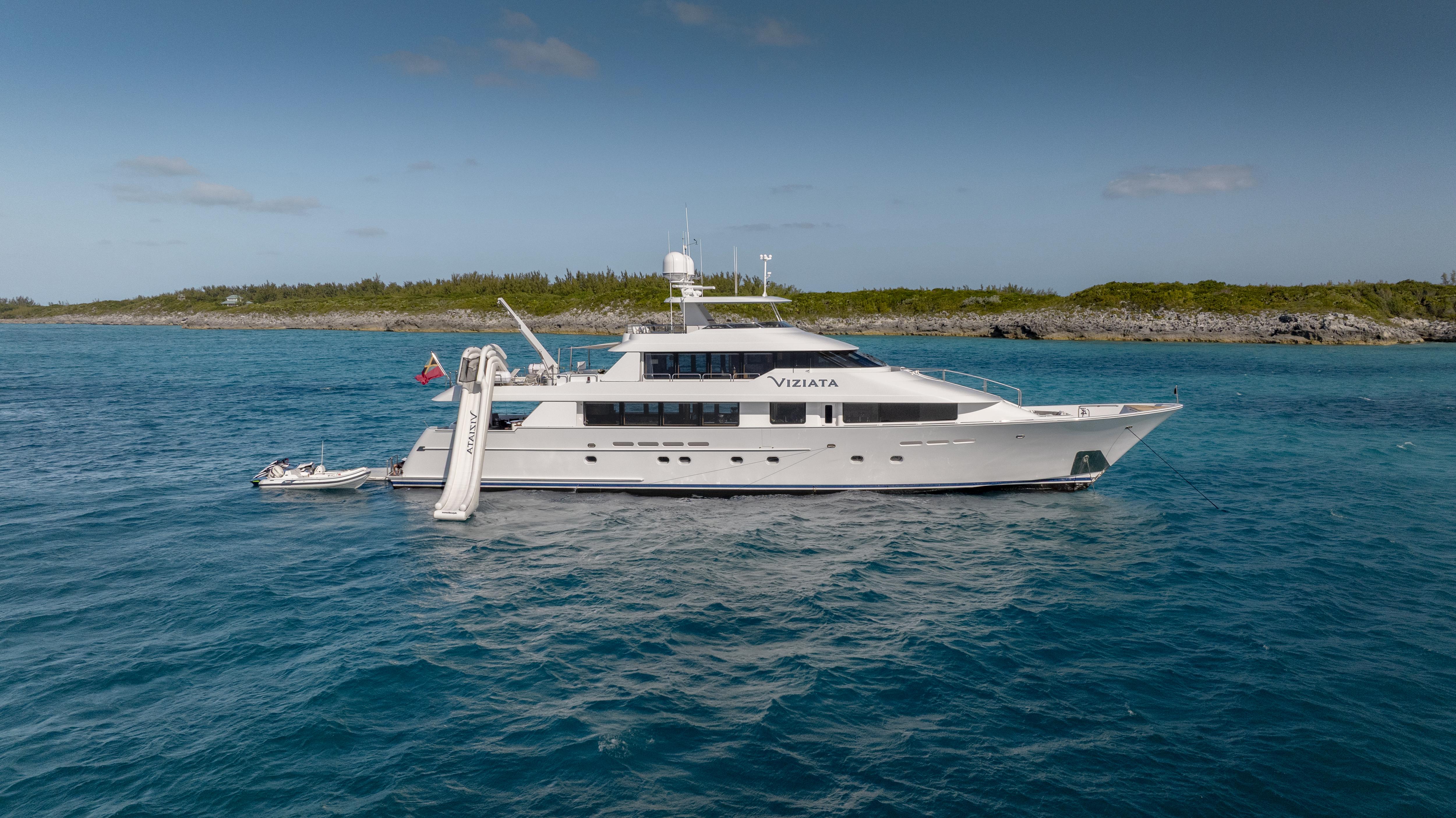 VIZIATA motor yacht for Charter by Fraser Yachts, built by WESTPORT