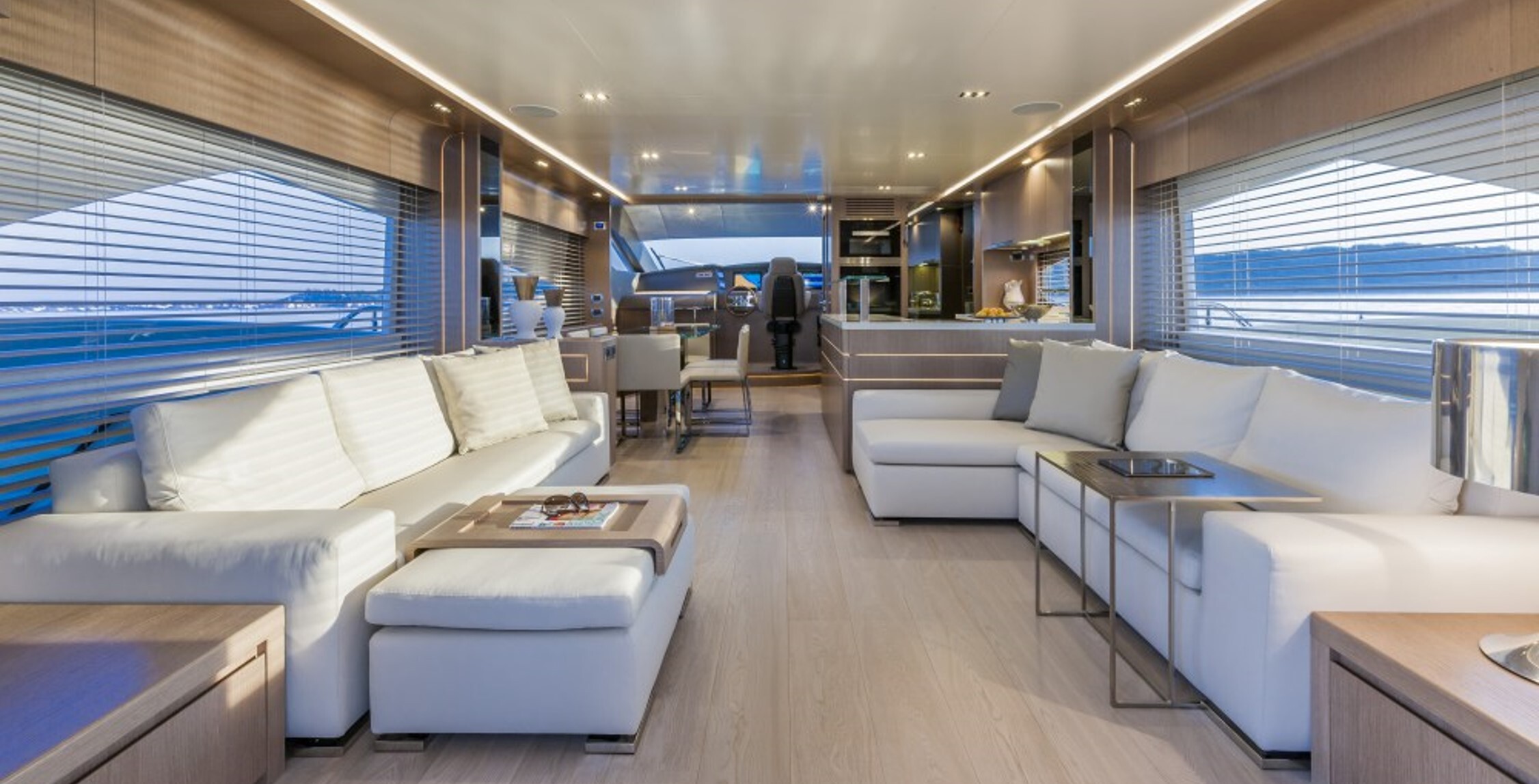 Aboard DOLLY a 80ft (24.5m) luxury motor yacht for Sale available with Fraser Yachts, built by DOMINATOR in 2015