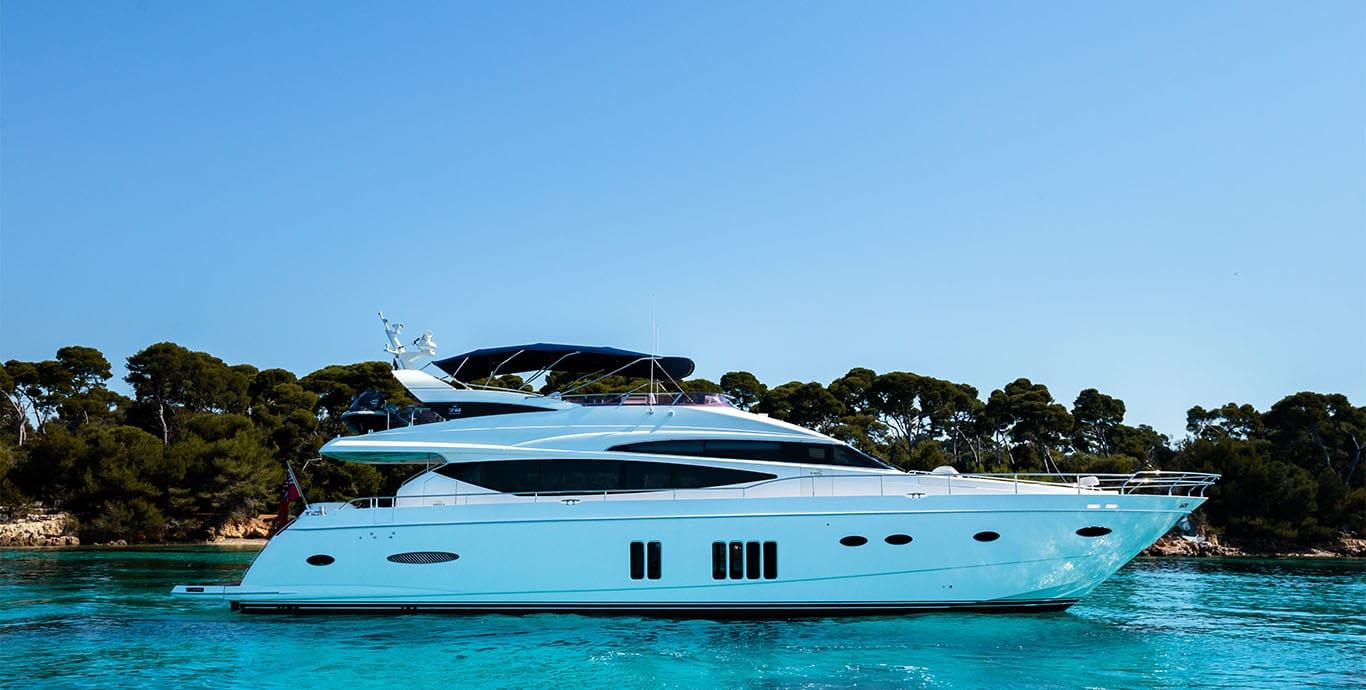 Aboard URIAMIR a 78ft (23.83m) luxury motor yacht , built by PRINCESS YACHTS in 2010