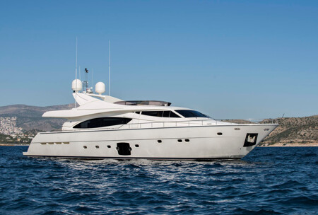 DAY OFF motor yacht for sale by FRASER, built by Ferretti