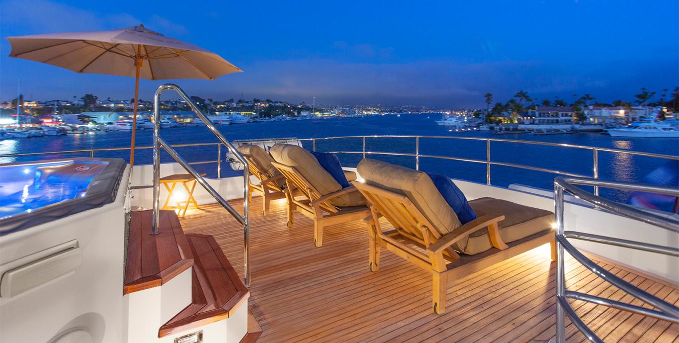 Aboard APHRODITE a 128ft (39.01m) luxury motor yacht , built by PALMER JOHNSON in 2000