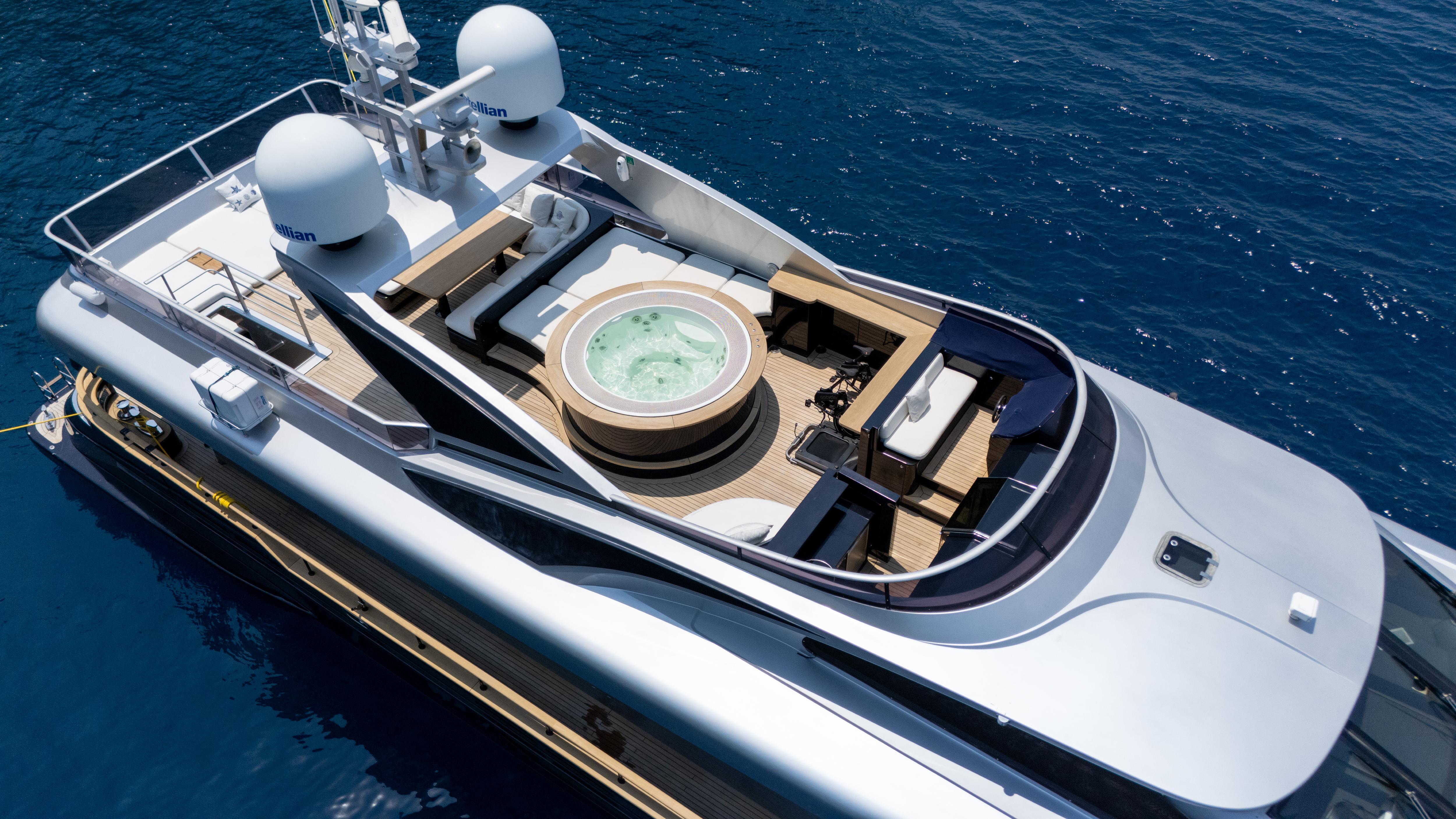 HARUN motor yacht for Charter by Fraser Yachts, built by HUZUR YAT