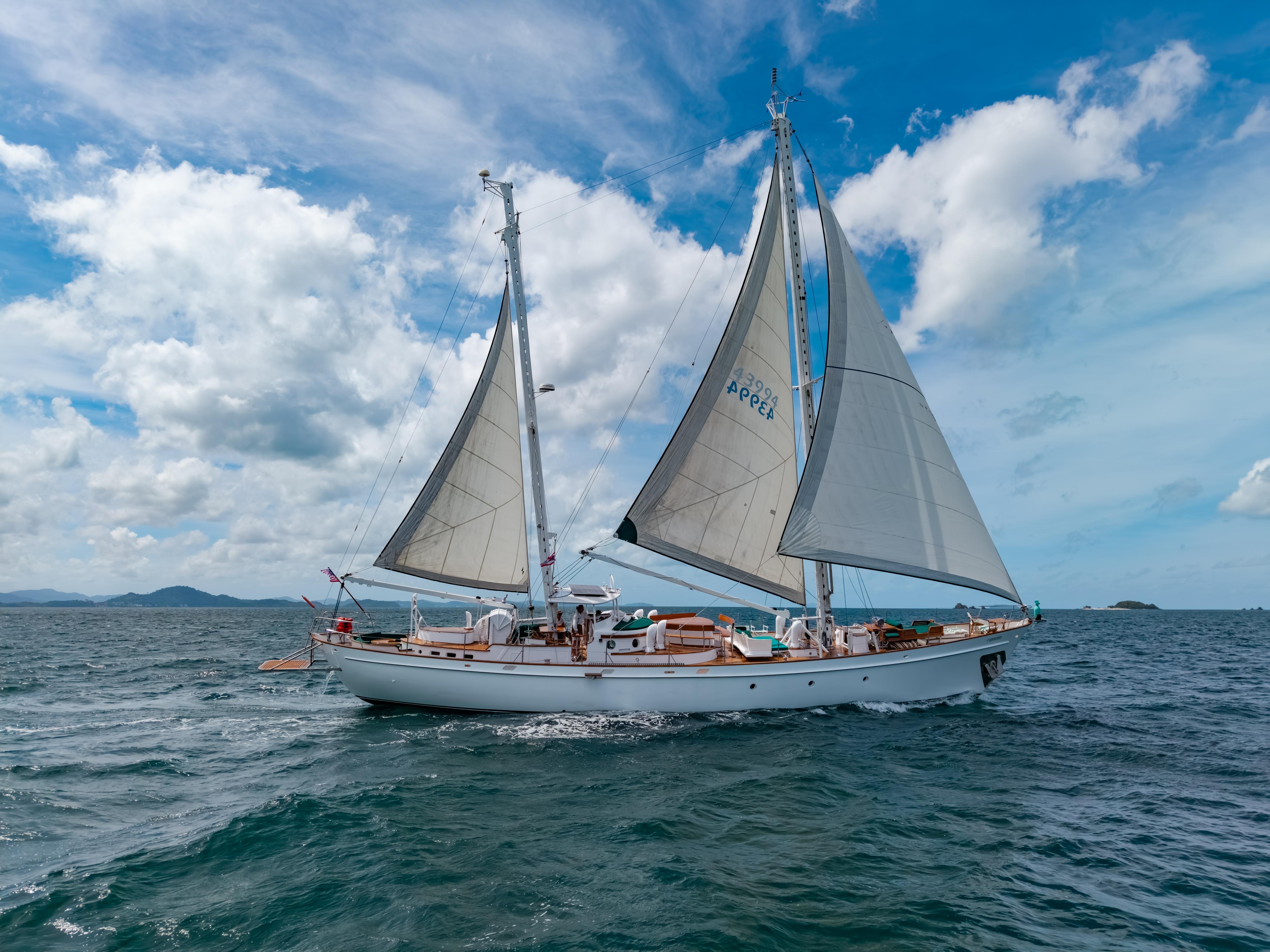 FIREBIRD sailing yacht for Sale by Fraser Yachts, built by PALMER JOHNSON